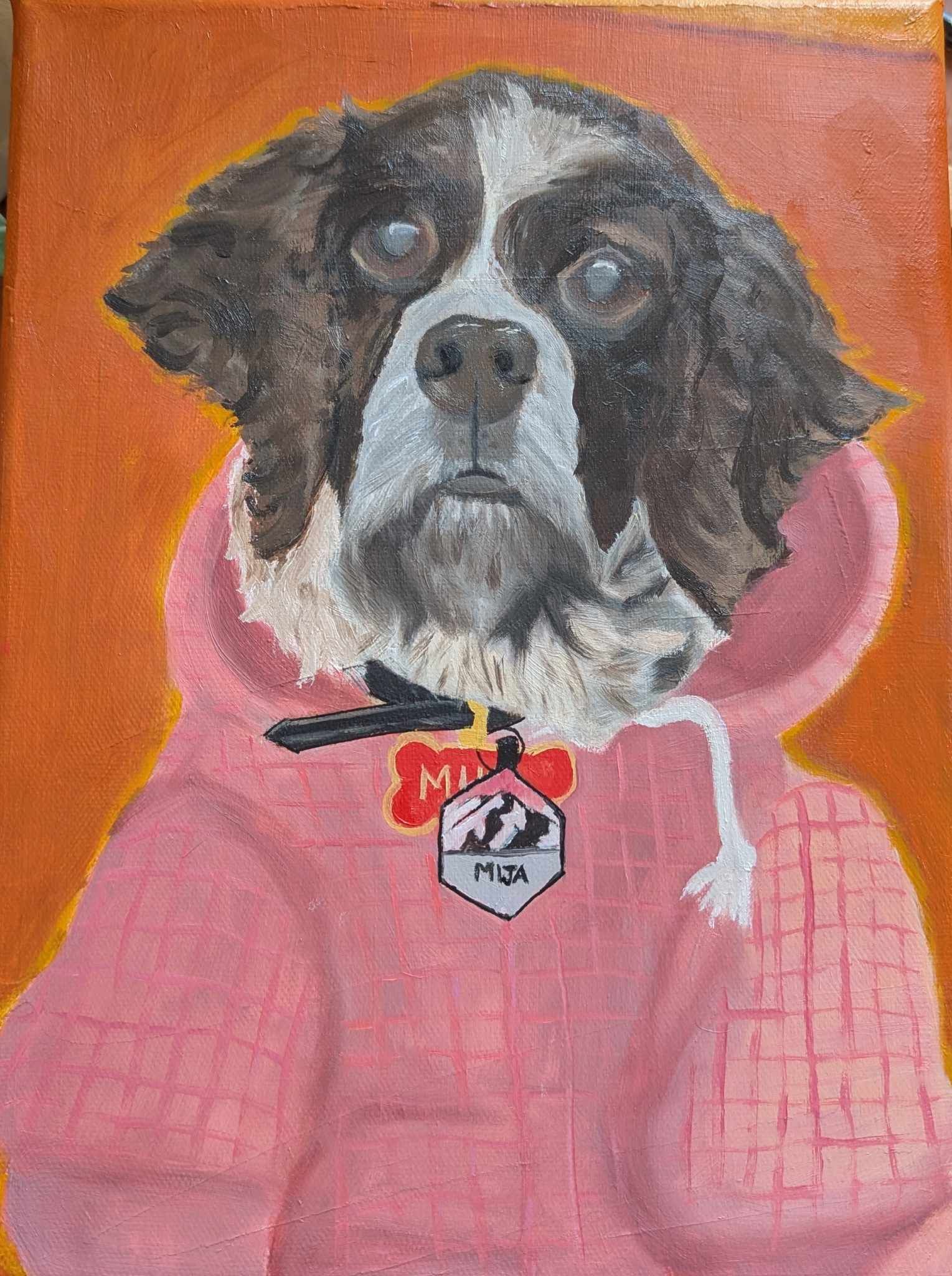 Mija Pet Portrait