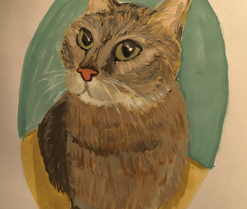 Tiger Lily – Pet Portrait