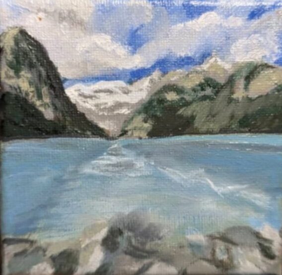 Lake Louise Oil Painting