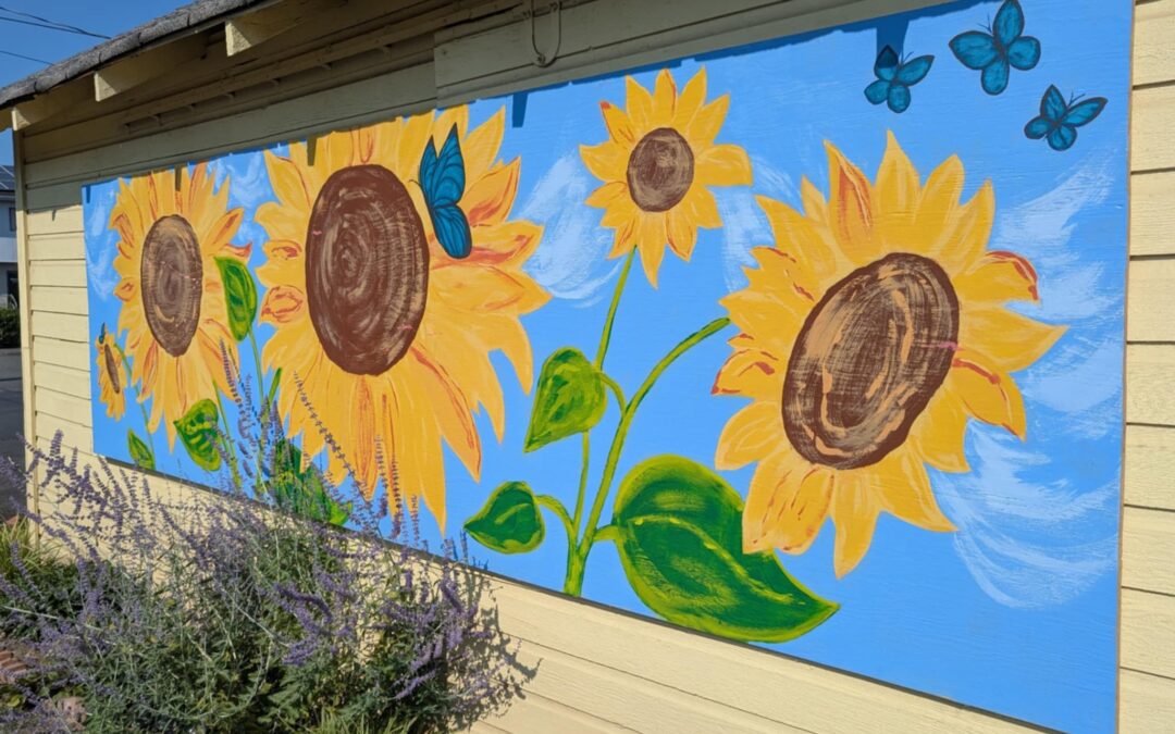 Sunflower Mural